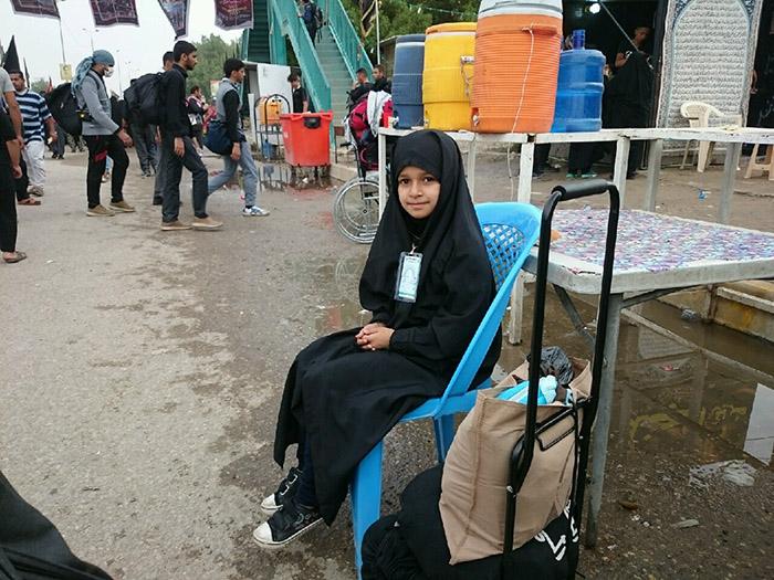 970809 hozor aizaye moasese jameatolghoran dar ejtema peyade ravi arbaien 04