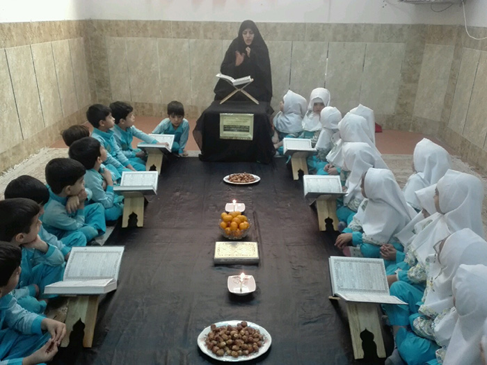 970927 marasem soghvari hazrat masomea dar madares zahedan 02