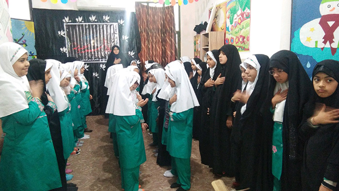 970927 marasem soghvari hazrat masomea dar madares zahedan 05