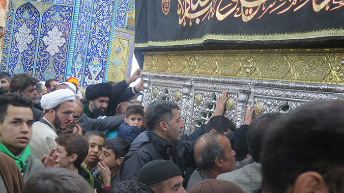 970928 hozor danesh amozan dabestan emam hasan mojtaba qom dar marasem azadari shhadat hazrat masomea 03