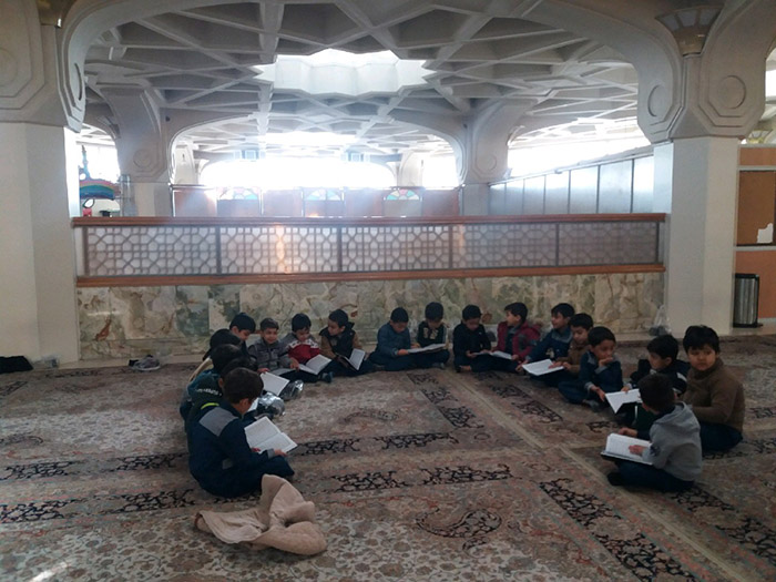 970928 marasem vafat hazrat masomea dar madares va shoab jameatolqoran 04