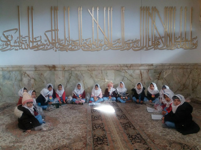 970928 marasem vafat hazrat masomea dar madares va shoab jameatolqoran 05