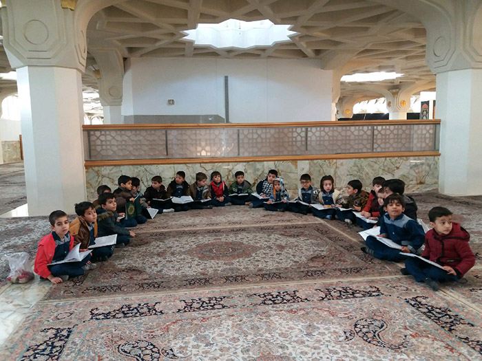970928 marasem vafat hazrat masomea dar madares va shoab jameatolqoran 06