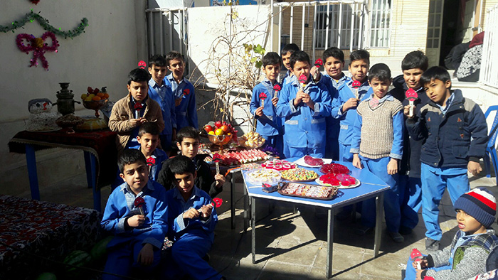 970929 marasem shab yalda dar dabestan emam hasan mojtaba rafsanjan 05