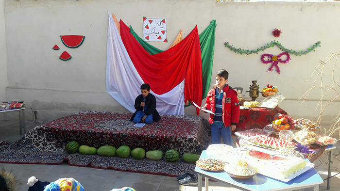 970929 marasem shab yalda dar dabestan emam hasan mojtaba rafsanjan 06