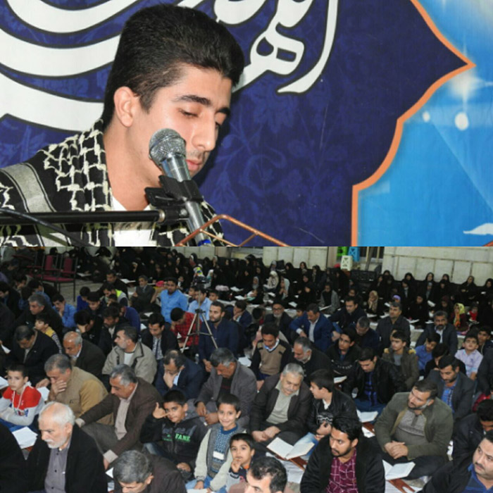 971003 barnameye korsi telavat dar rostay saad abad khanbabin 02