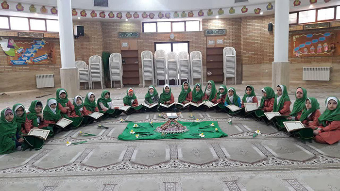 971019 jashn qoran ba hozor danesh amozan dabestan emam hasan mojtaba qom 01