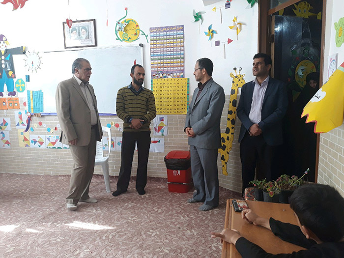 971022 bazdid modir kol daftar tabligh moavenat qoran az madares jameatolqoran zahedan 01