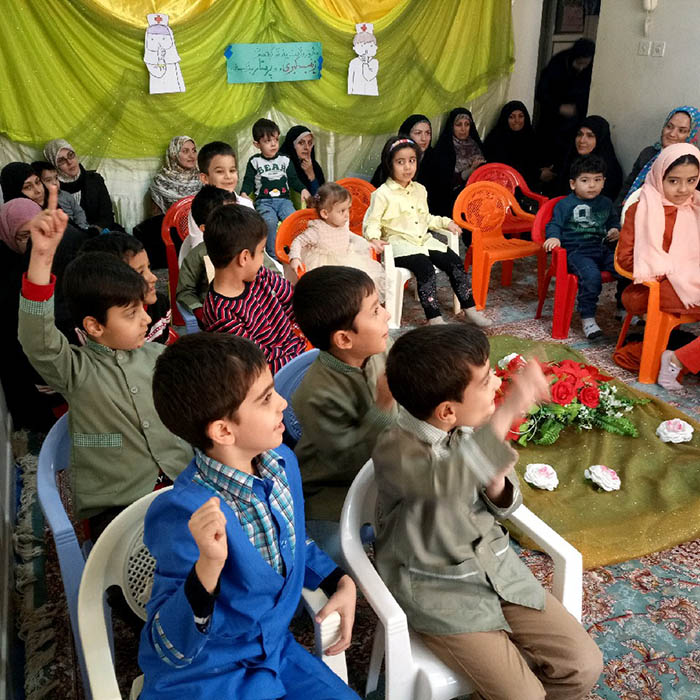 971026 barpayi mahfel ons ba qoran shobeye zeynabeye tehran 06