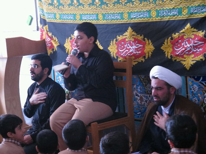 971101 azadari daneshamozan dabestan shahideyn salrooz shahadathazrat zahra 03