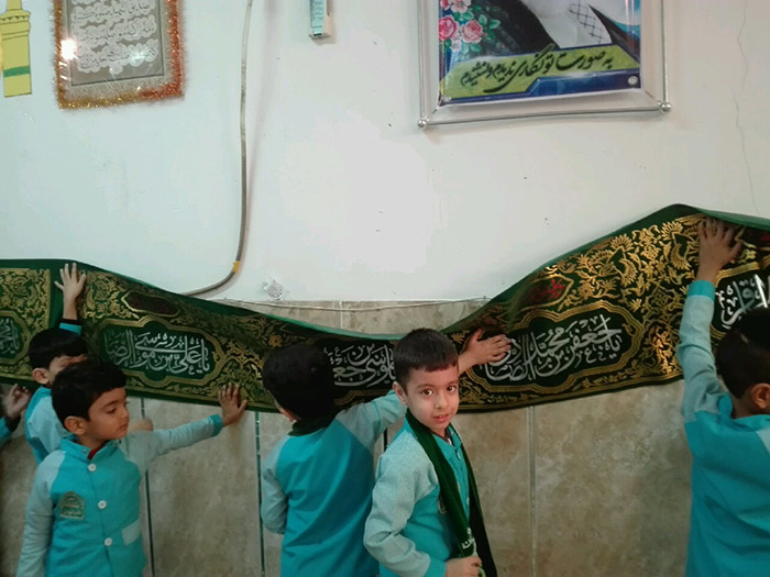 971103 eghameye aza dar pish dabestani alamolhoda zahedan 02