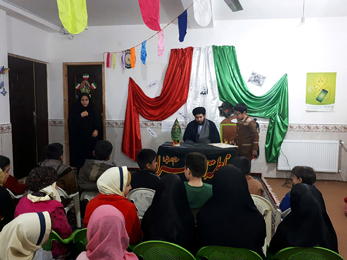 971117 marasem azadari hazrat zahra dar ramean va khan babin 01