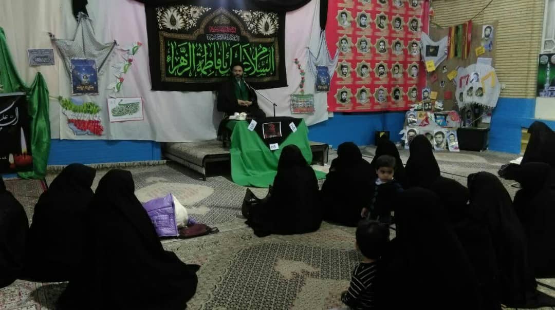 971122 barghzari marasem shahadat hazrat zahra dar shoab jameatol qoran 23