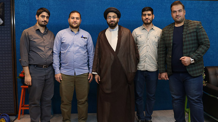 971222 hozor hojatoleslam tabatabayi dar khabarghozari tasnim 01
