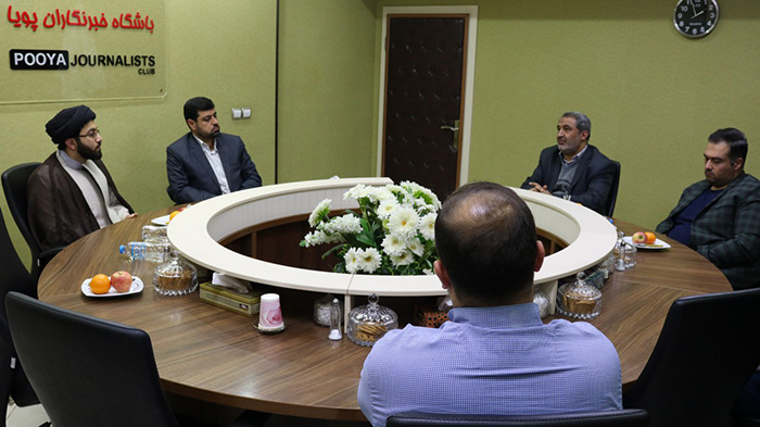971222 hozor hojatoleslam tabatabayi dar khabarghozari tasnim 06