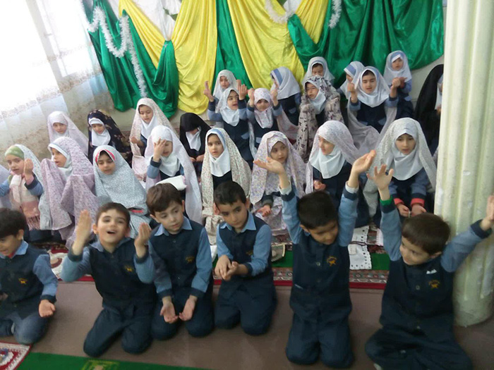980208 barghozari namaz shokr dar pish dabestani emam hasan mojtaba hamedan 02