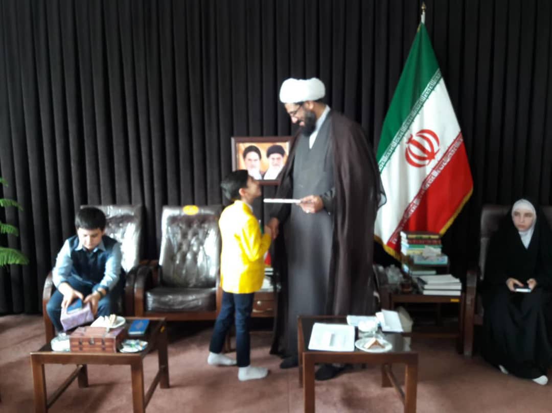 980208 didar hafezan dabestan emam hasan mojtaba ba emam jomeye hamedan 02