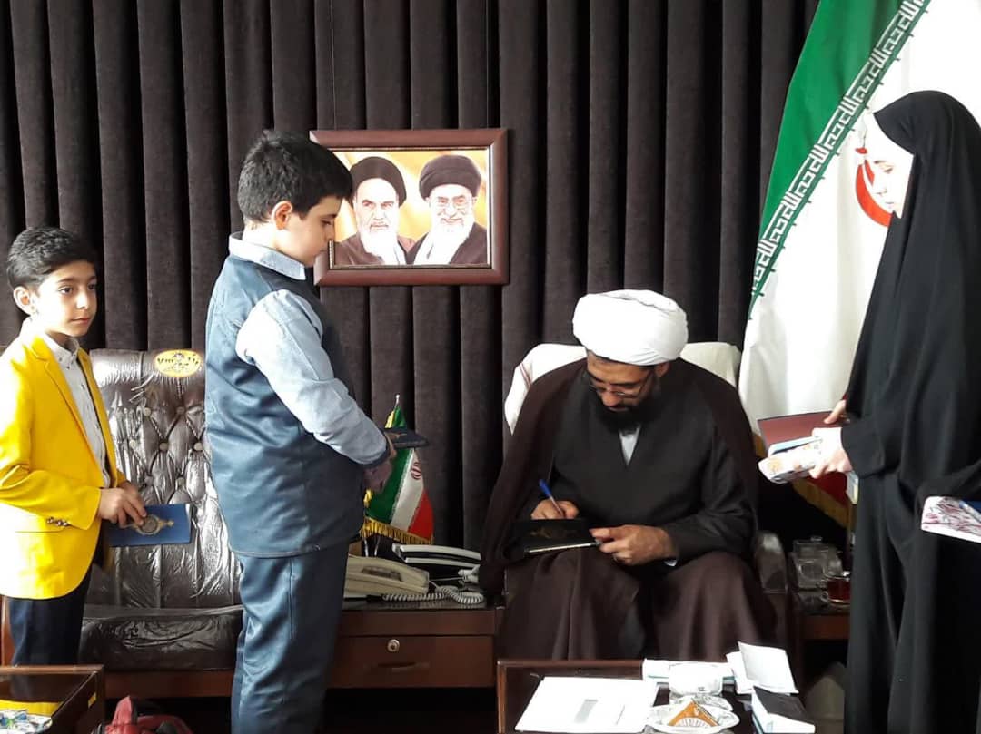 980208 didar hafezan dabestan emam hasan mojtaba ba emam jomeye hamedan 03