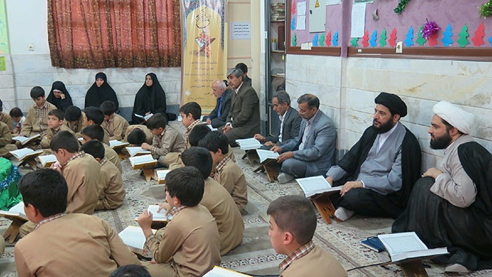 980230 barghozari mahfel joz khani qoran karim dabestan emam hasan mojtaba shahidean qom 03