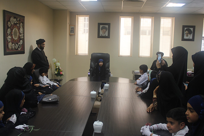 980419 didar qoran amozan shobeye khomeyni shahr ba modir jqk 07