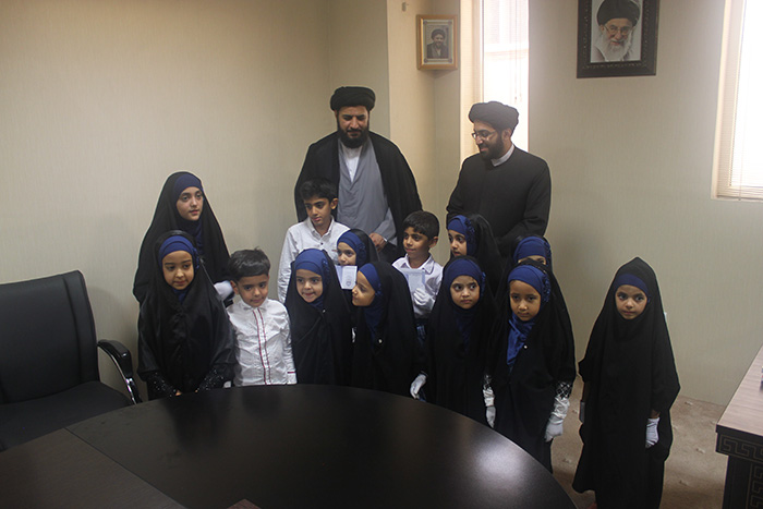 980419 didar qoran amozan shobeye khomeyni shahr ba modir jqk 10