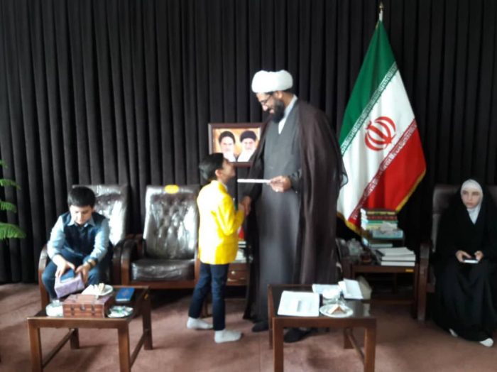 980208 didar hafezan dabestan emam hasan mojtaba ba emam jomeye hamedan 02